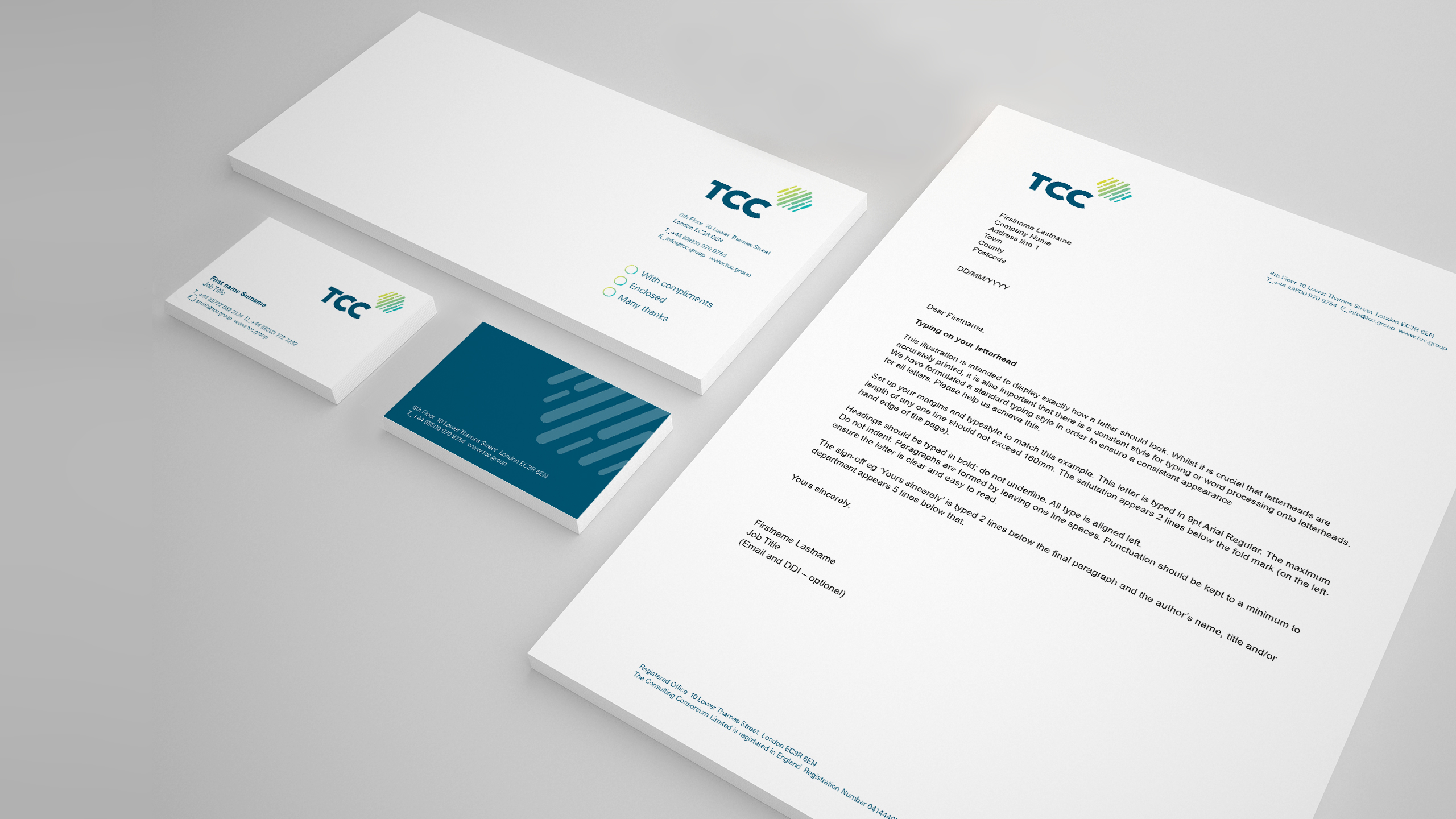 TCC Stationery Set