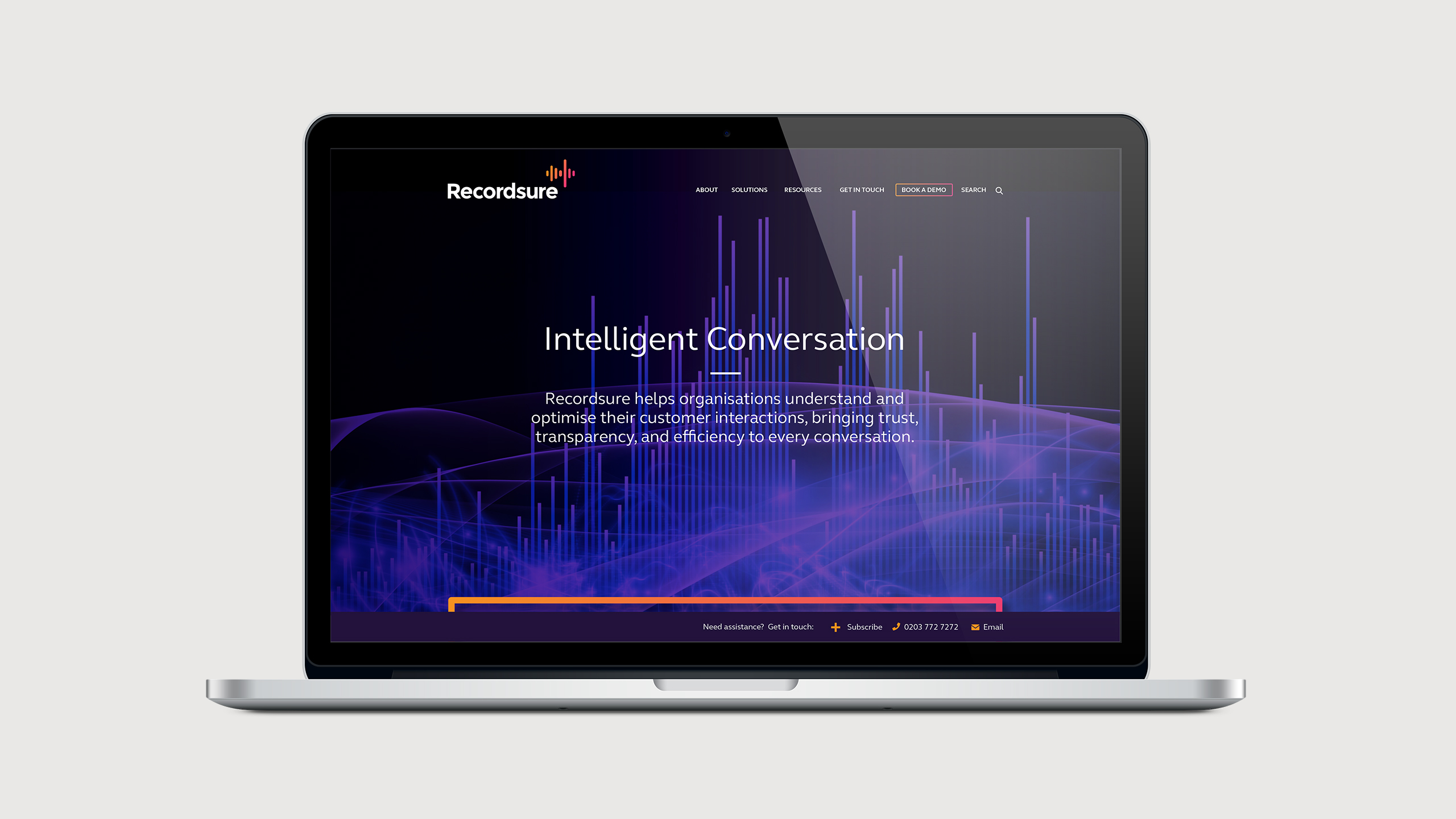 Recordsure on Laptop