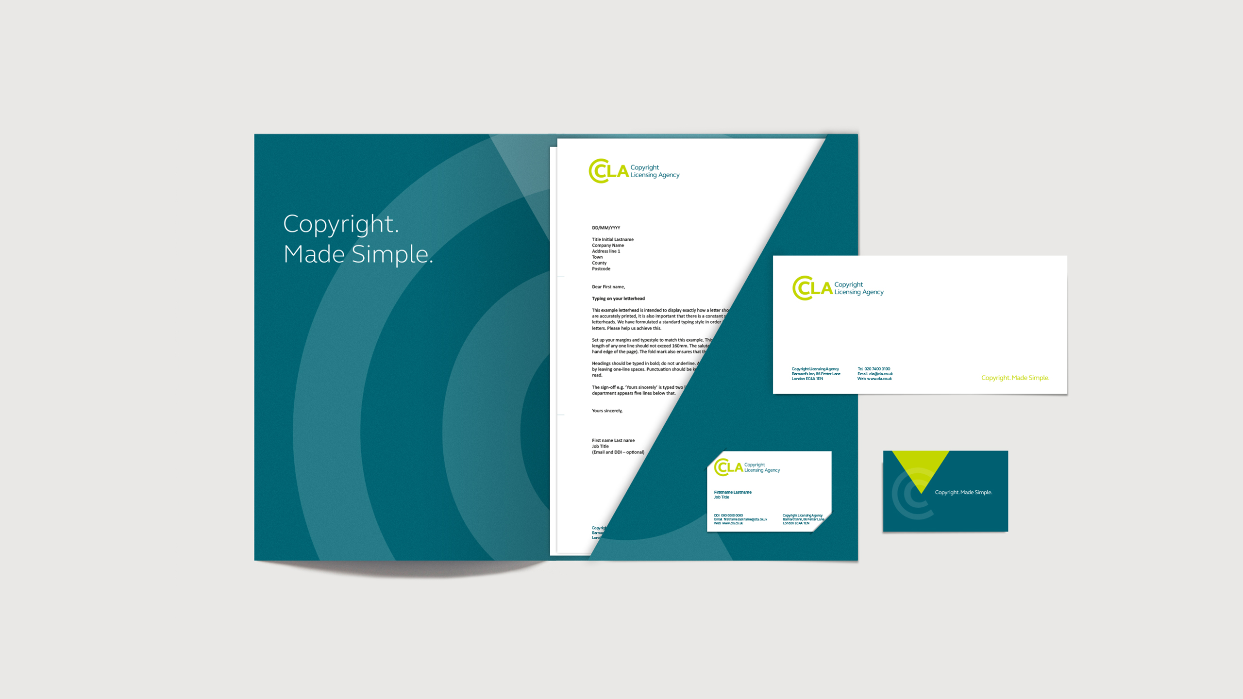 CLA Folder & Stationery