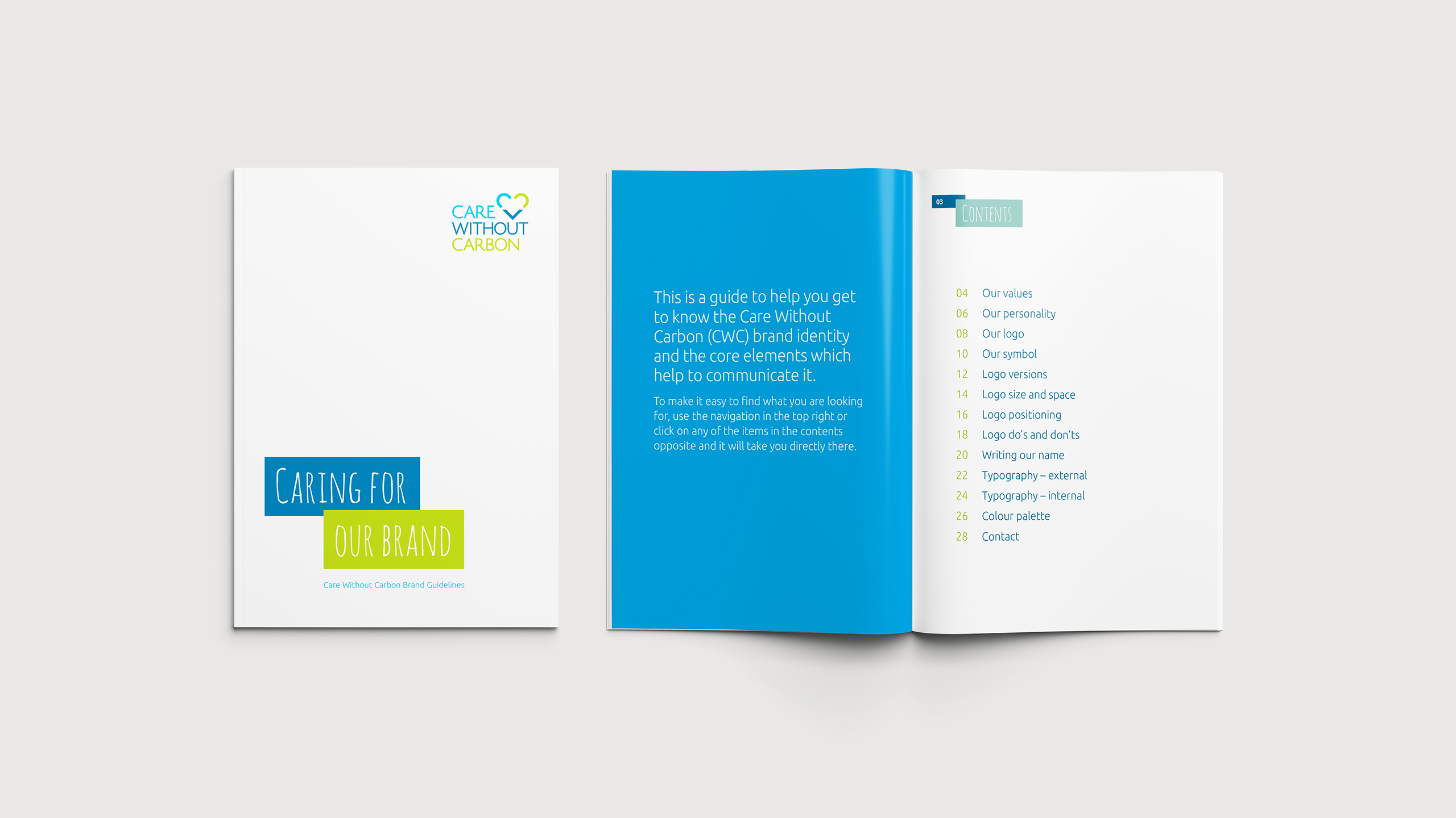 NHS - Care Without Carbon Brand Guide