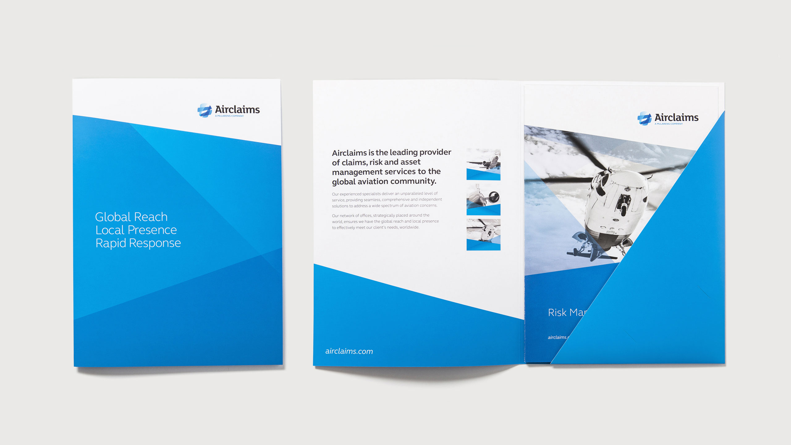 McLarens Folder with New Branding