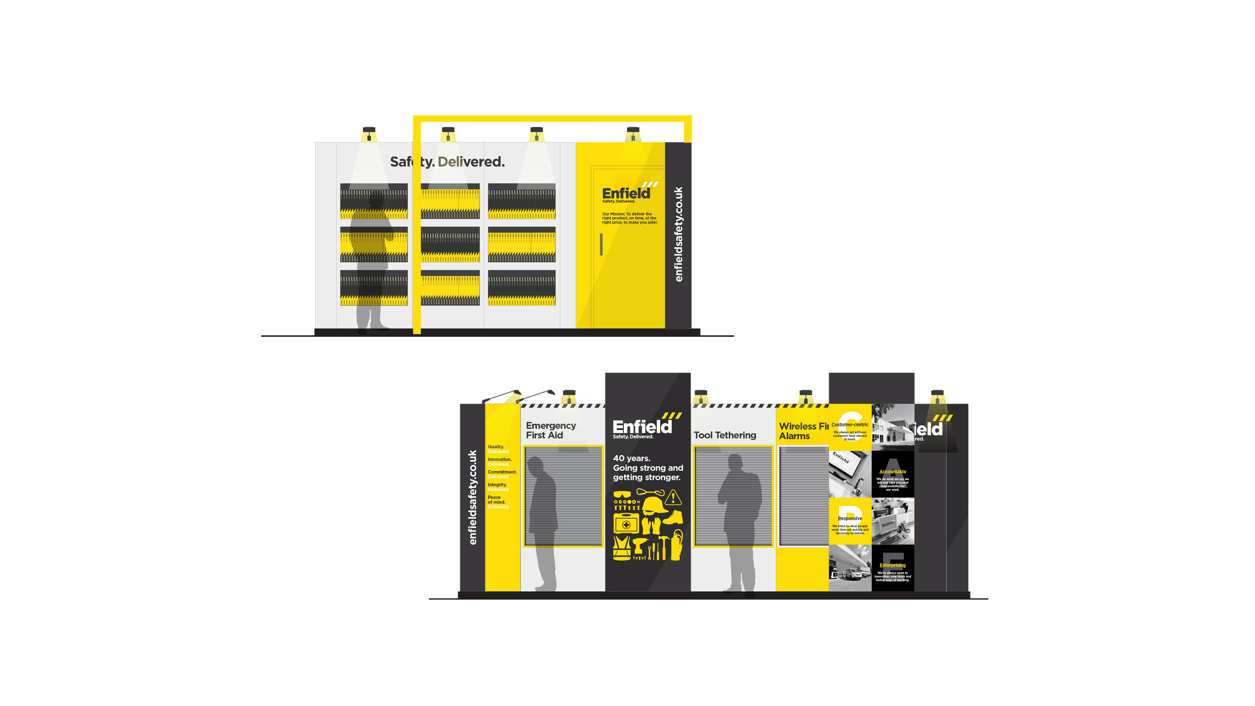 Enfield Safety Exhibition Stand Design