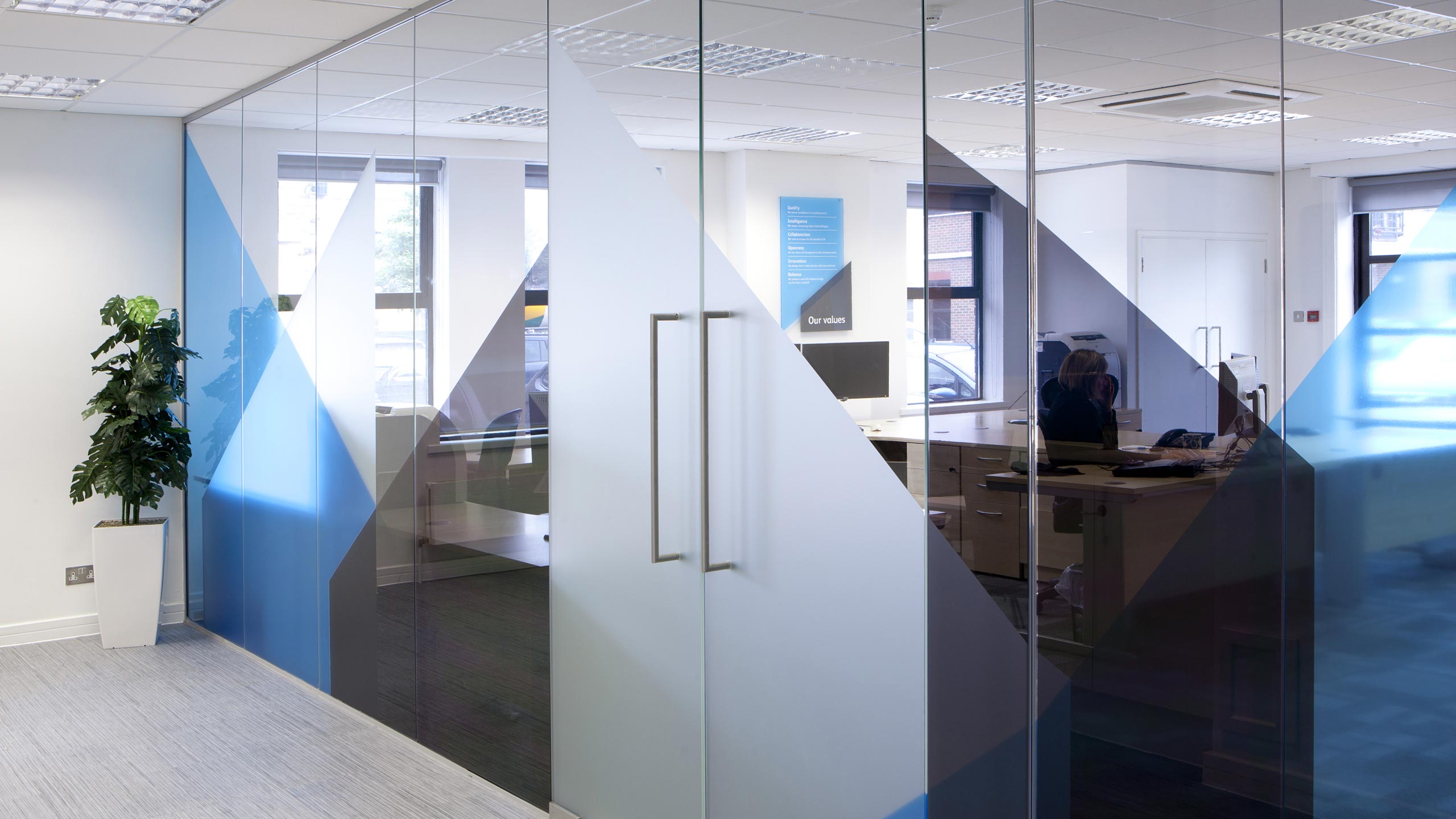 Interlogy Office Interior Branding