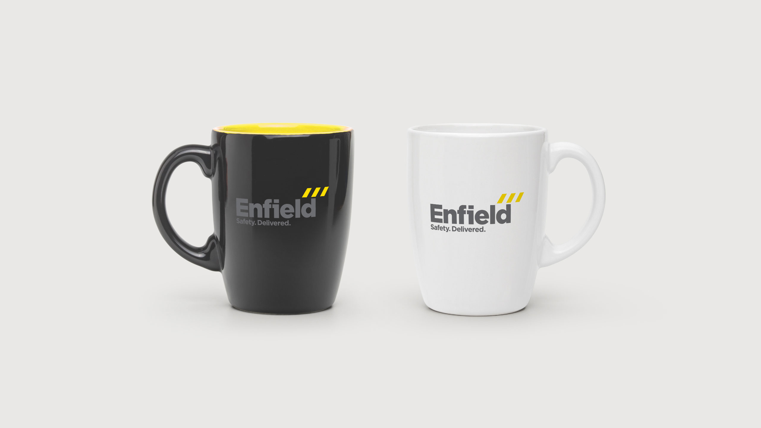 Enfield Safety Promo Mugs