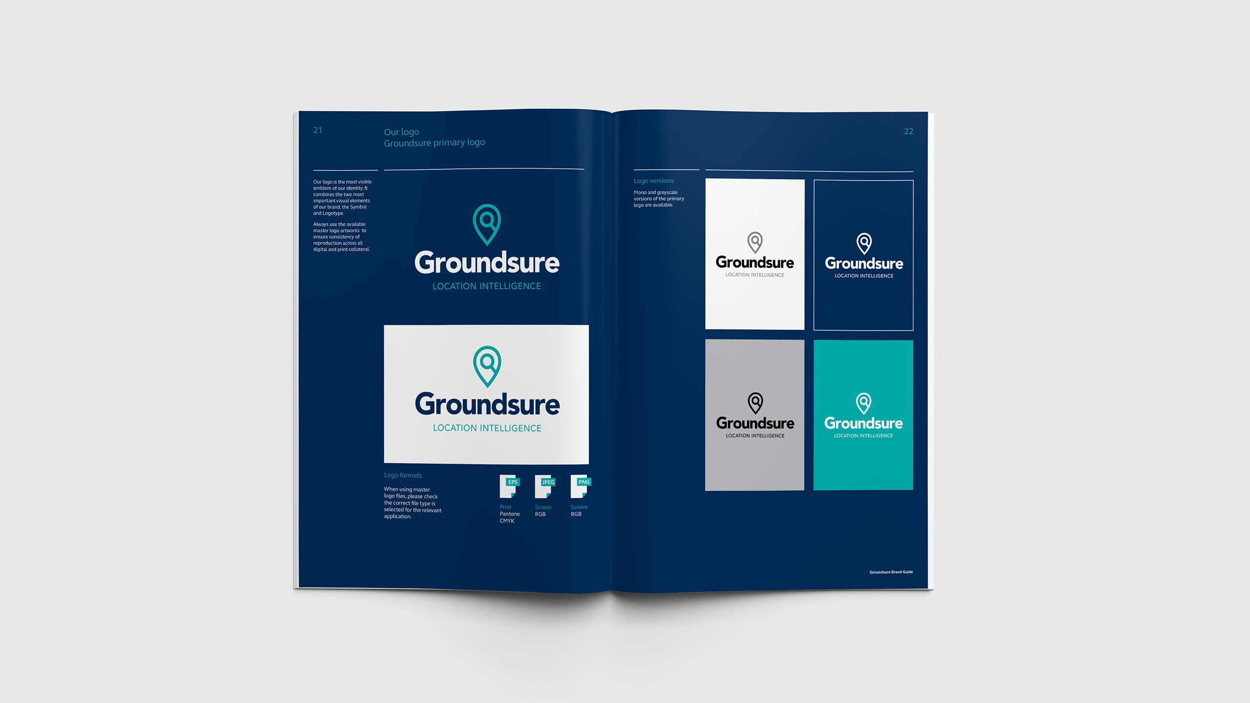 Groundsure Logo in Brand Guide