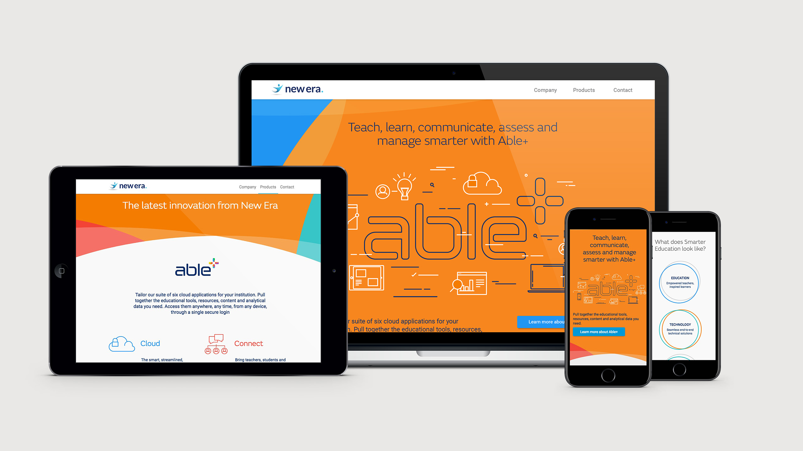 New Era Website Laptop, Tablet & Mobile