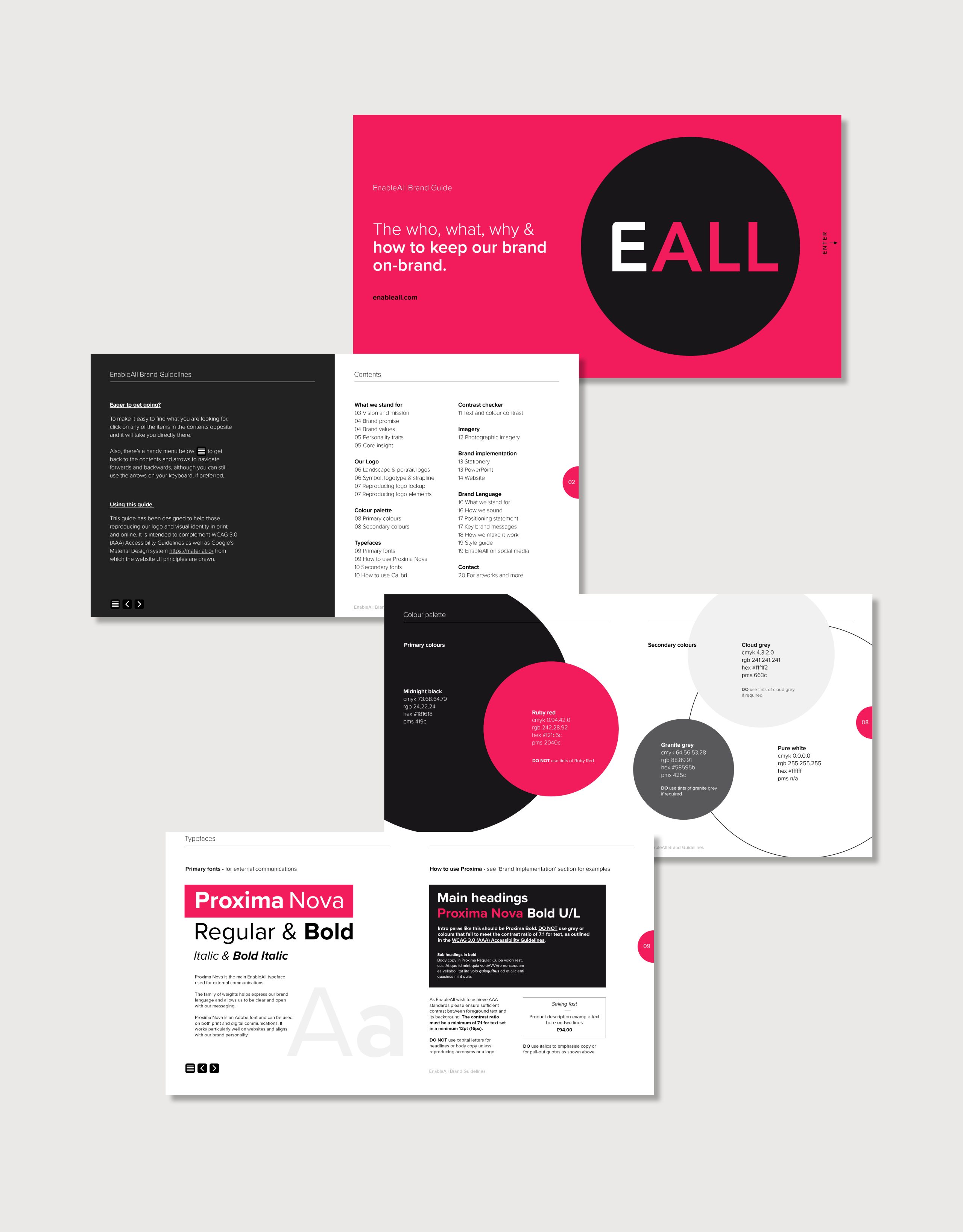 EnableAll Brand Guide Pages