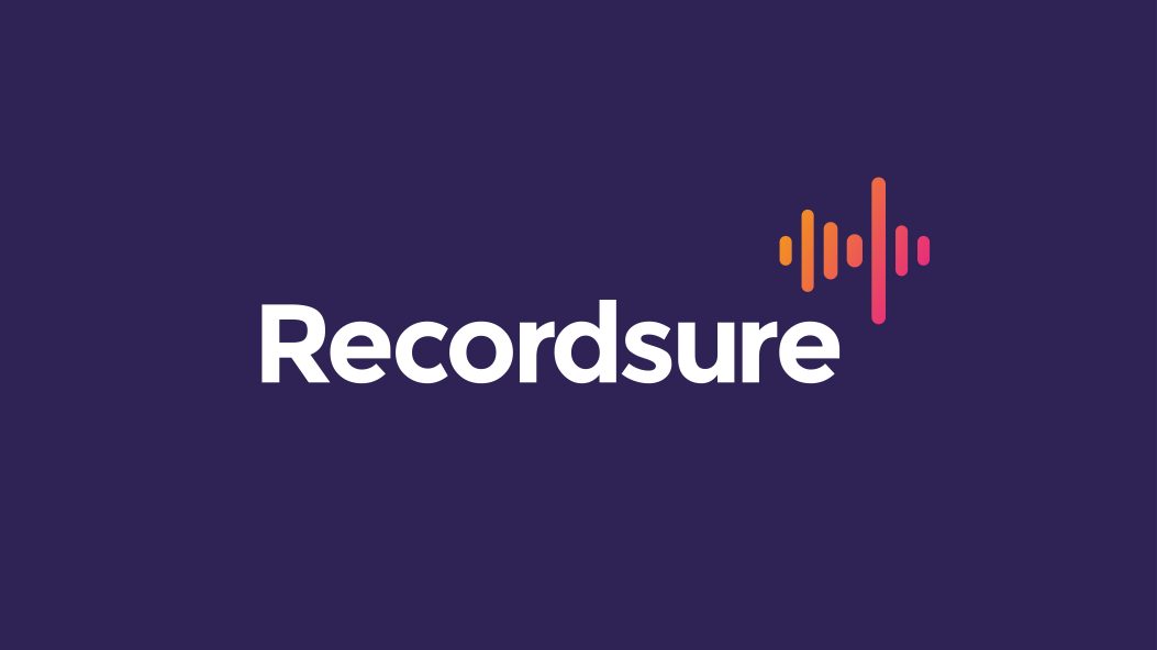 Recordsure Logo on Blue