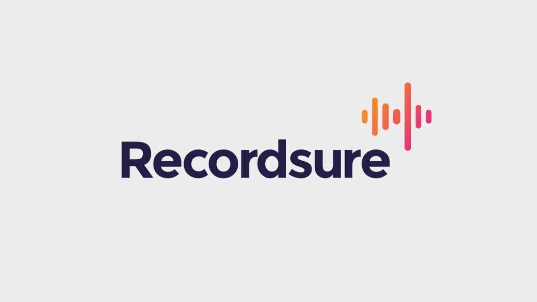 Recordsure on grey