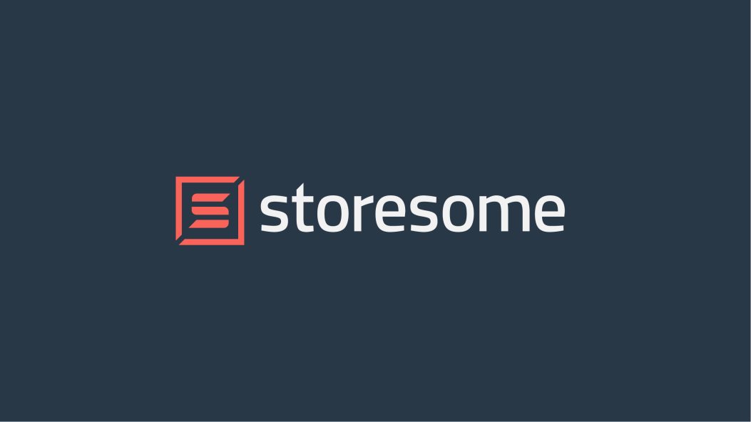 Storesome logo inverted
