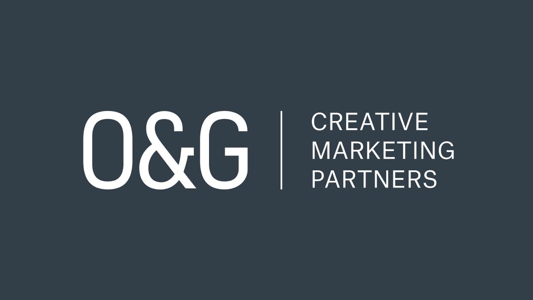 O&G Creative Marketing Partners Logo on Grey
