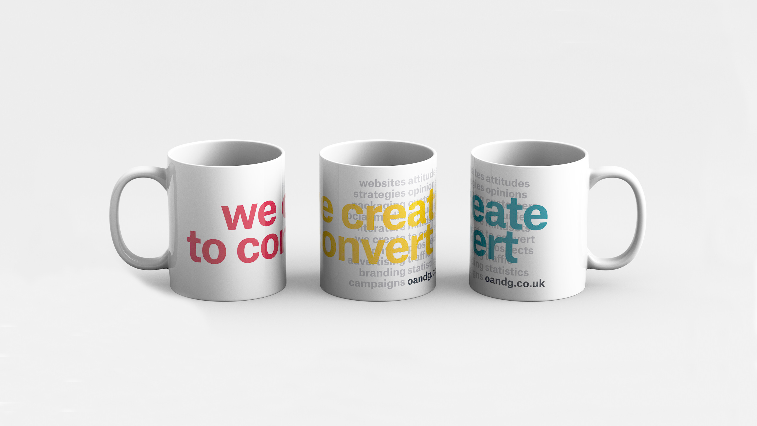 O&G Creative Marketing Partners Promo Mugs