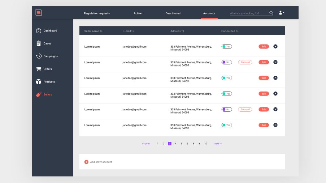 Storesome Platform Screen Design 2