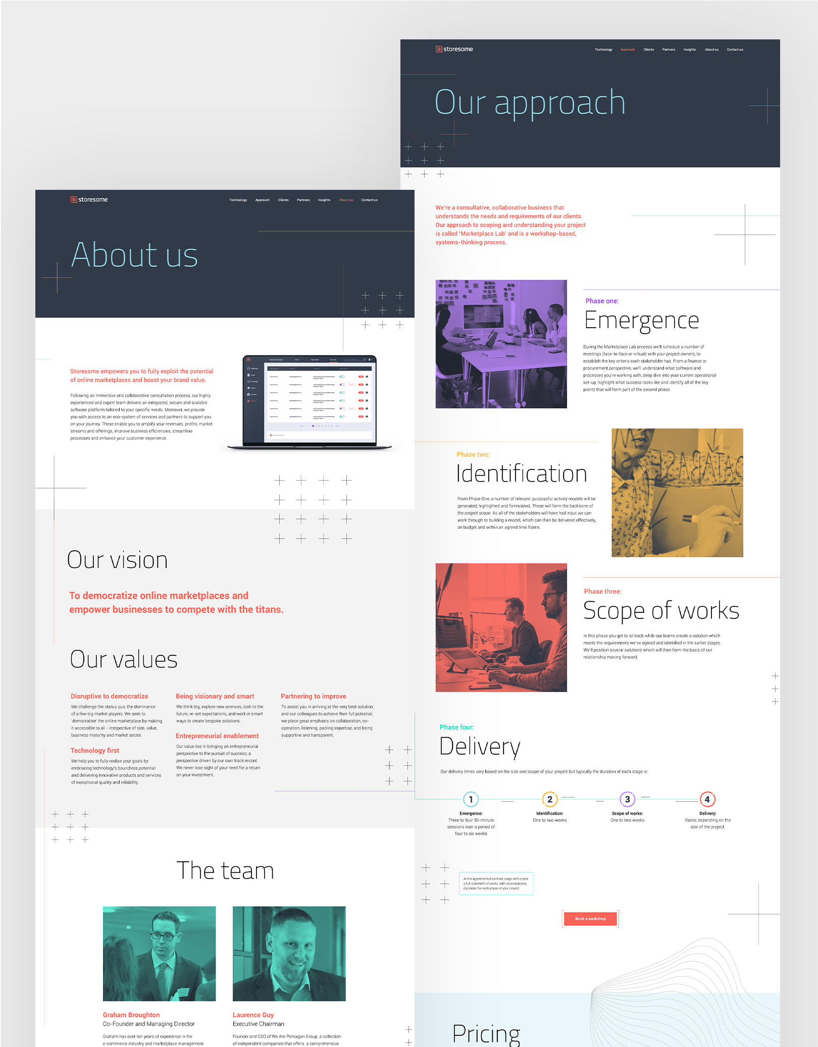 Storesome Website Pages