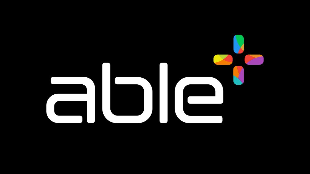 Able + Logo on Black