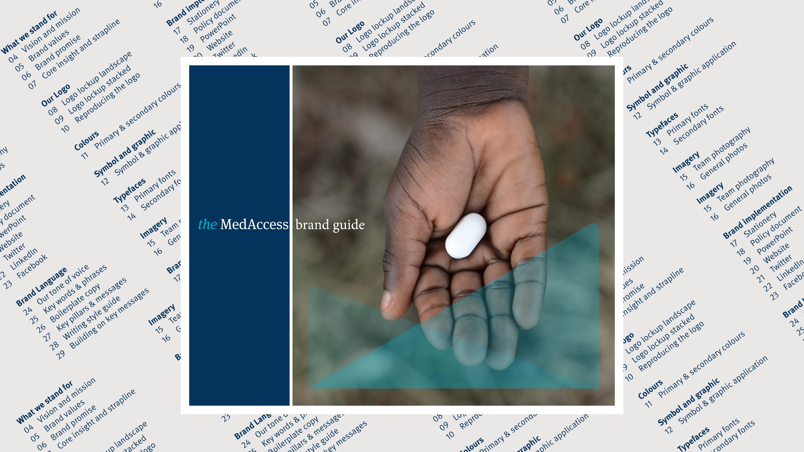 MedAccess Brand Guide Cover
