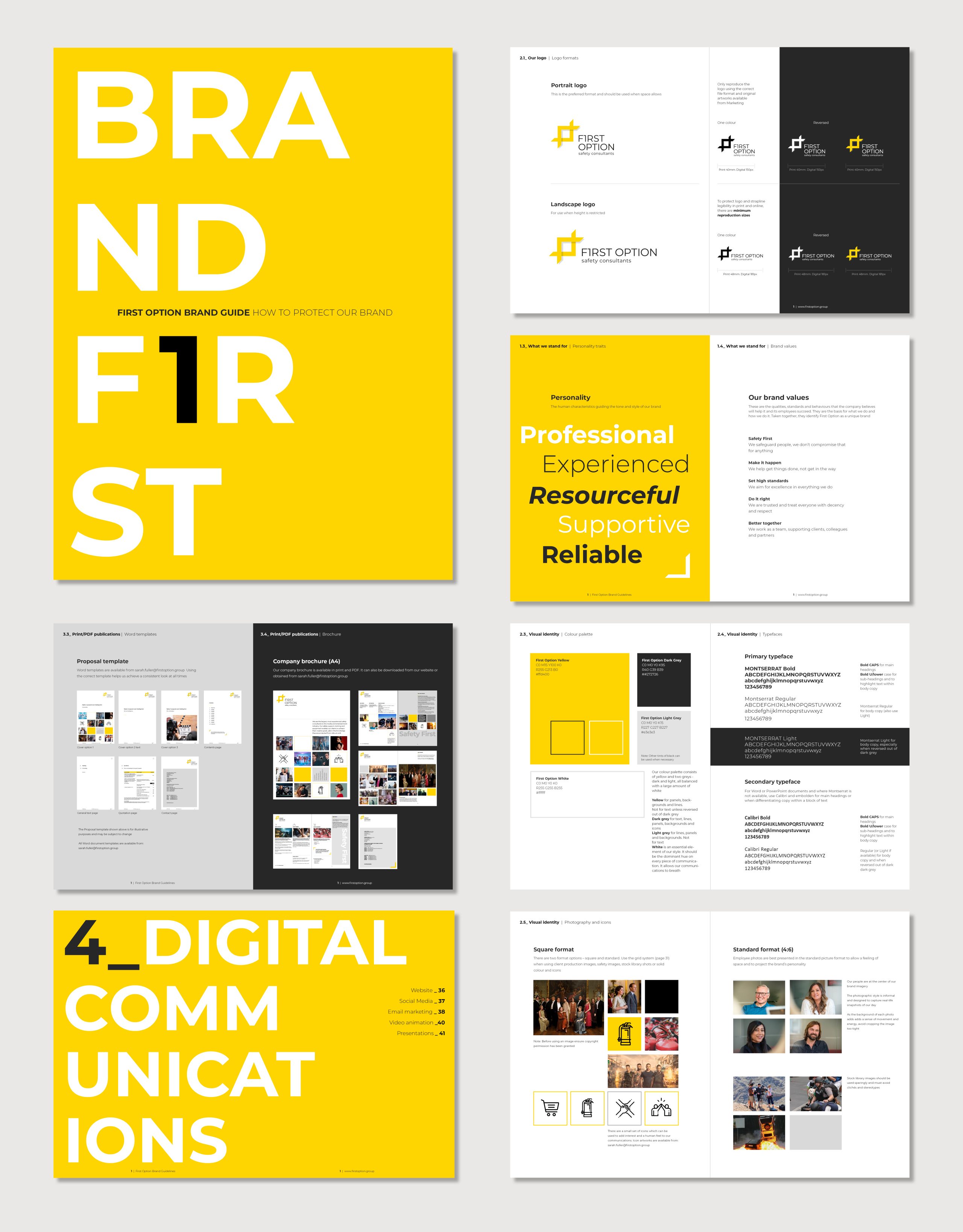 First Option Brand Guide