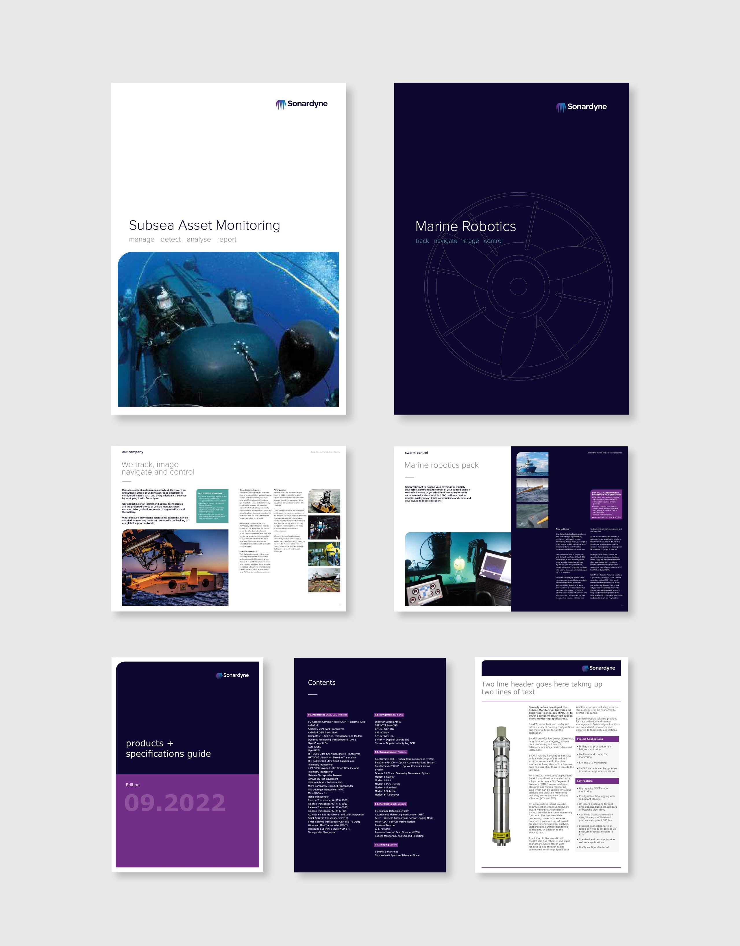 Sonardyne_Publication_Covers