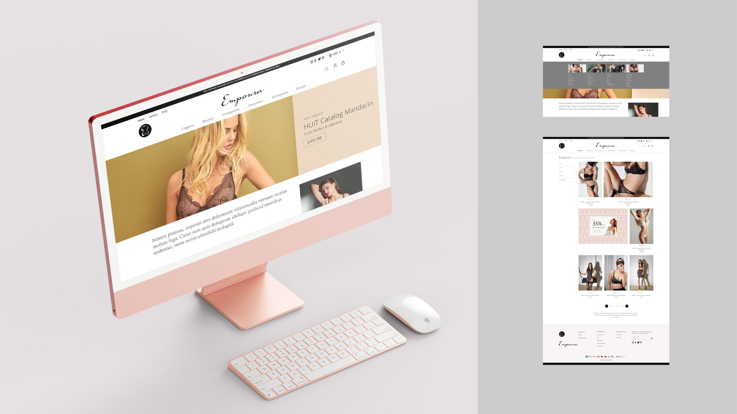Empoura Website Design