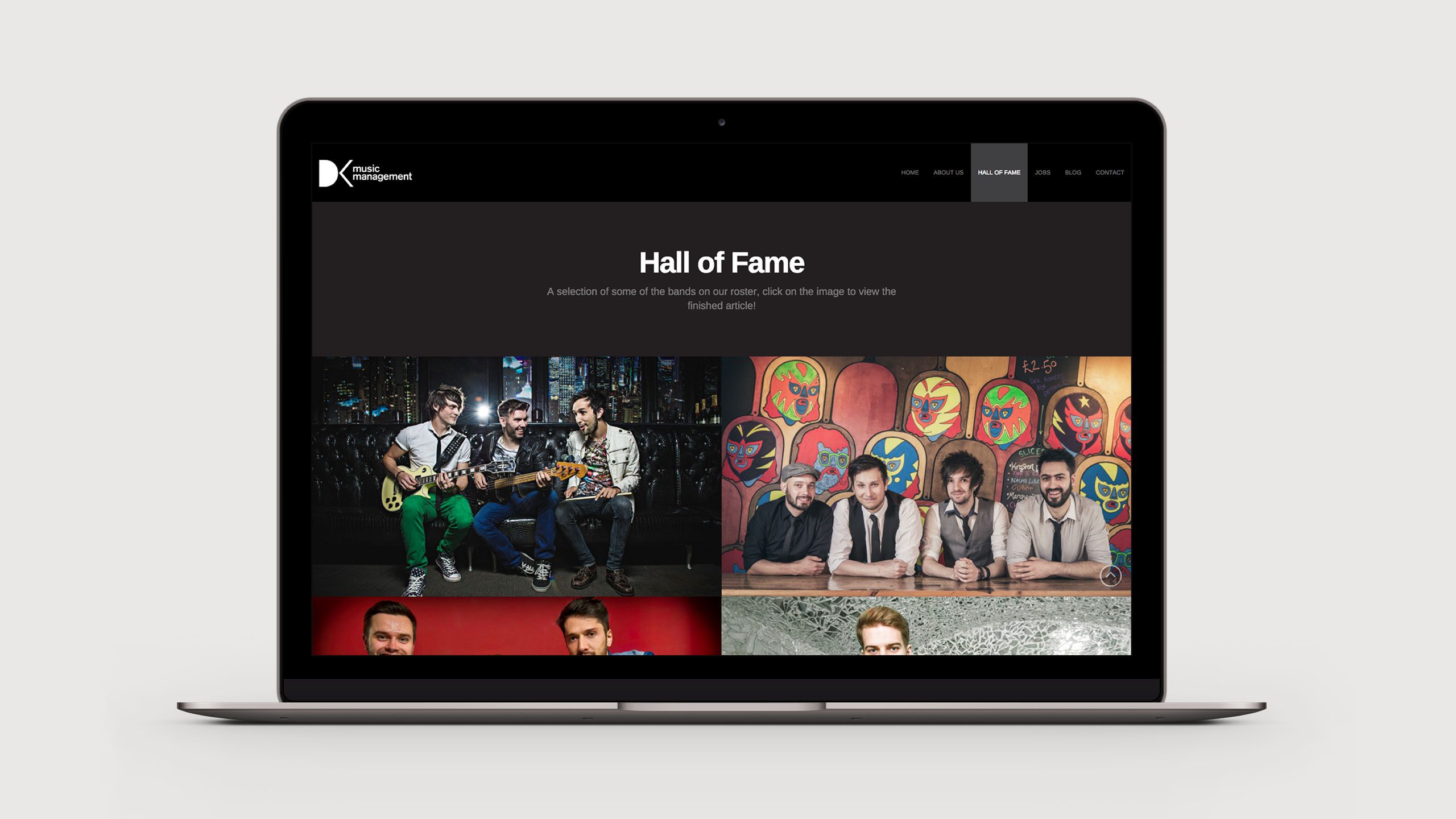 DK Music Website