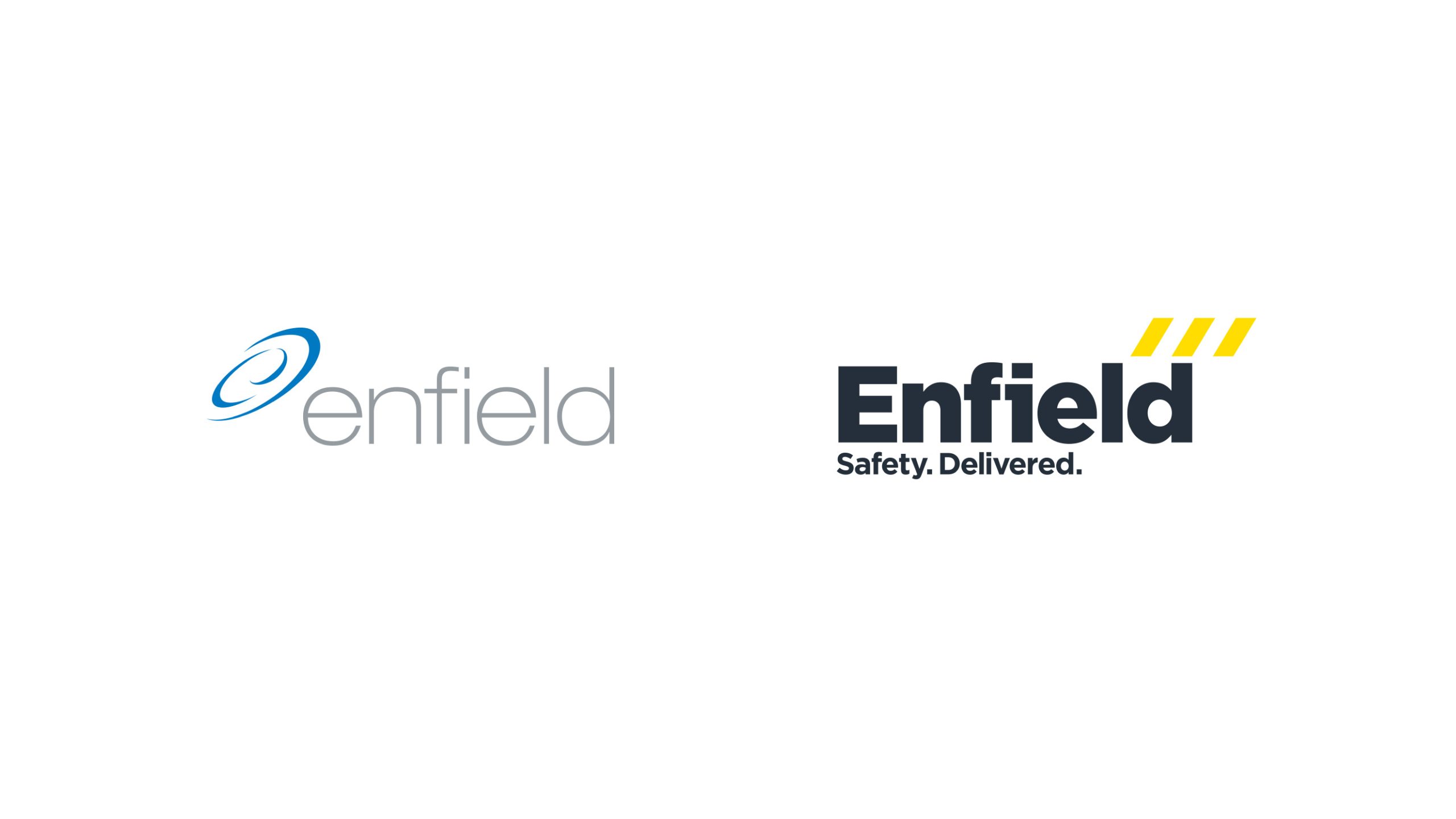 Enfield Logos Before & After