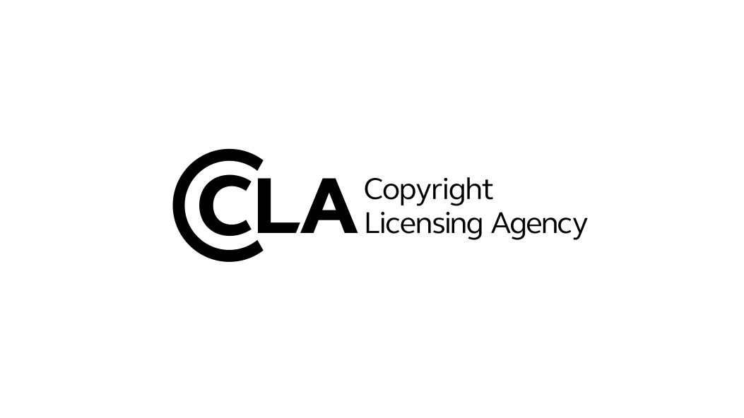 CLA logo black on white
