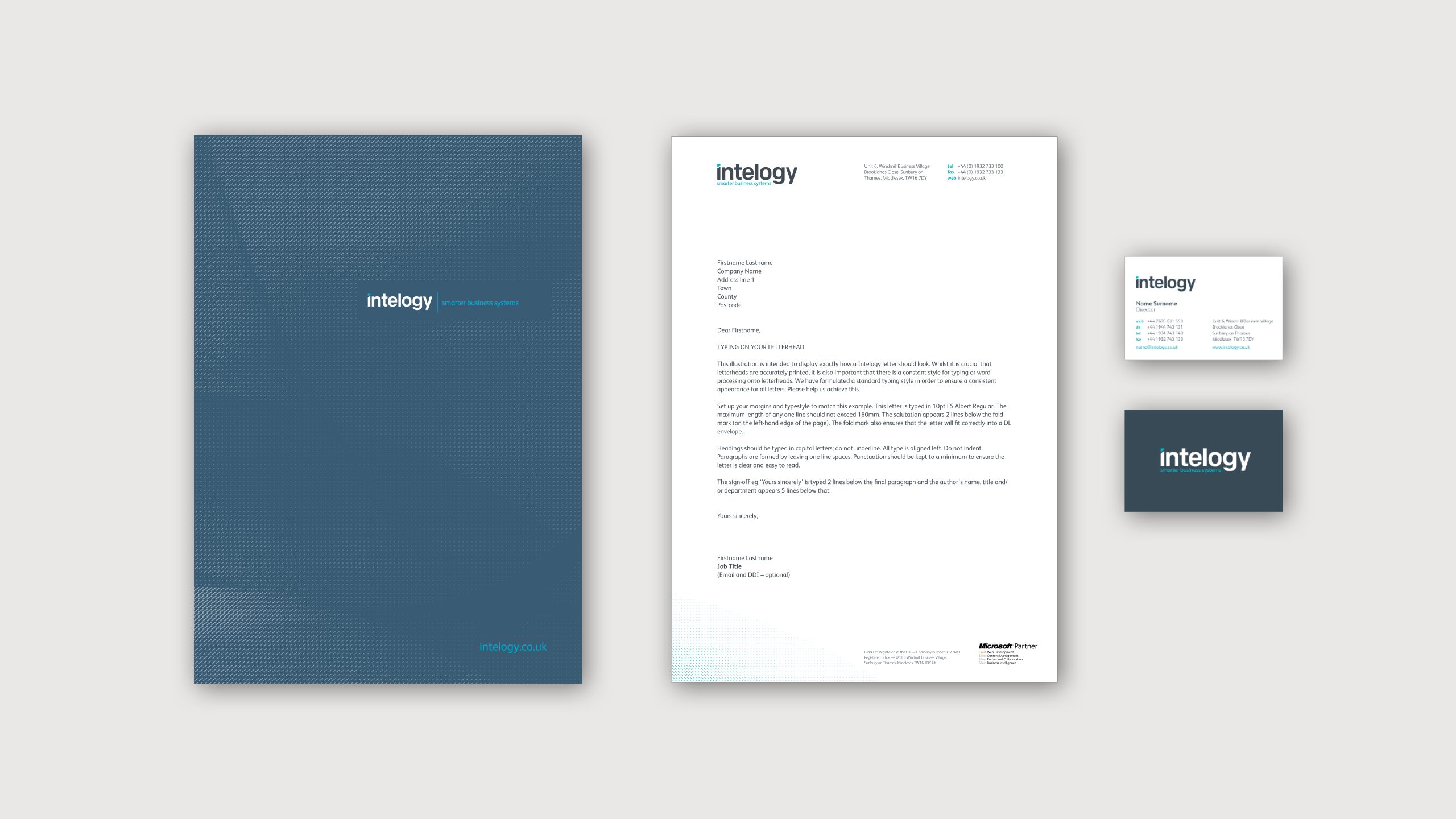 Intelogy Stationery